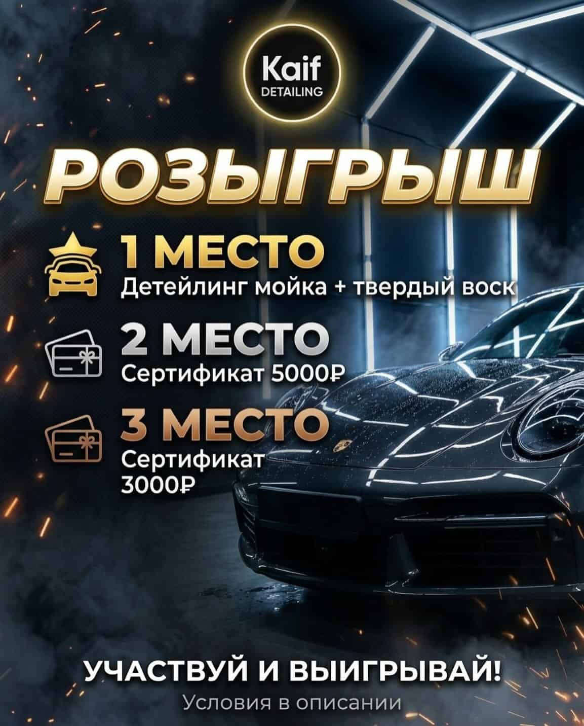 Изображение поста розыгрыша