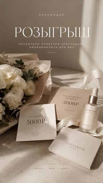 Изображение поста розыгрыша