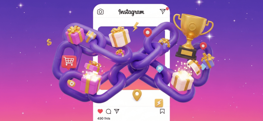 Розыгрыш в инстаграм онлайн: быстро и без программ