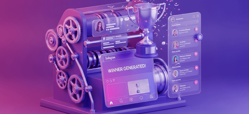 Конкурс в инстаграм выбор победителя бесплатно онлайн