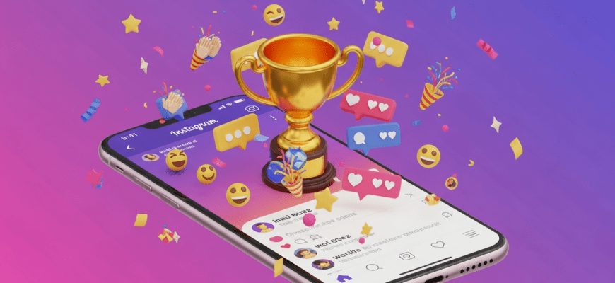 Провести конкурс в инстаграм бесплатно: быстро и честно